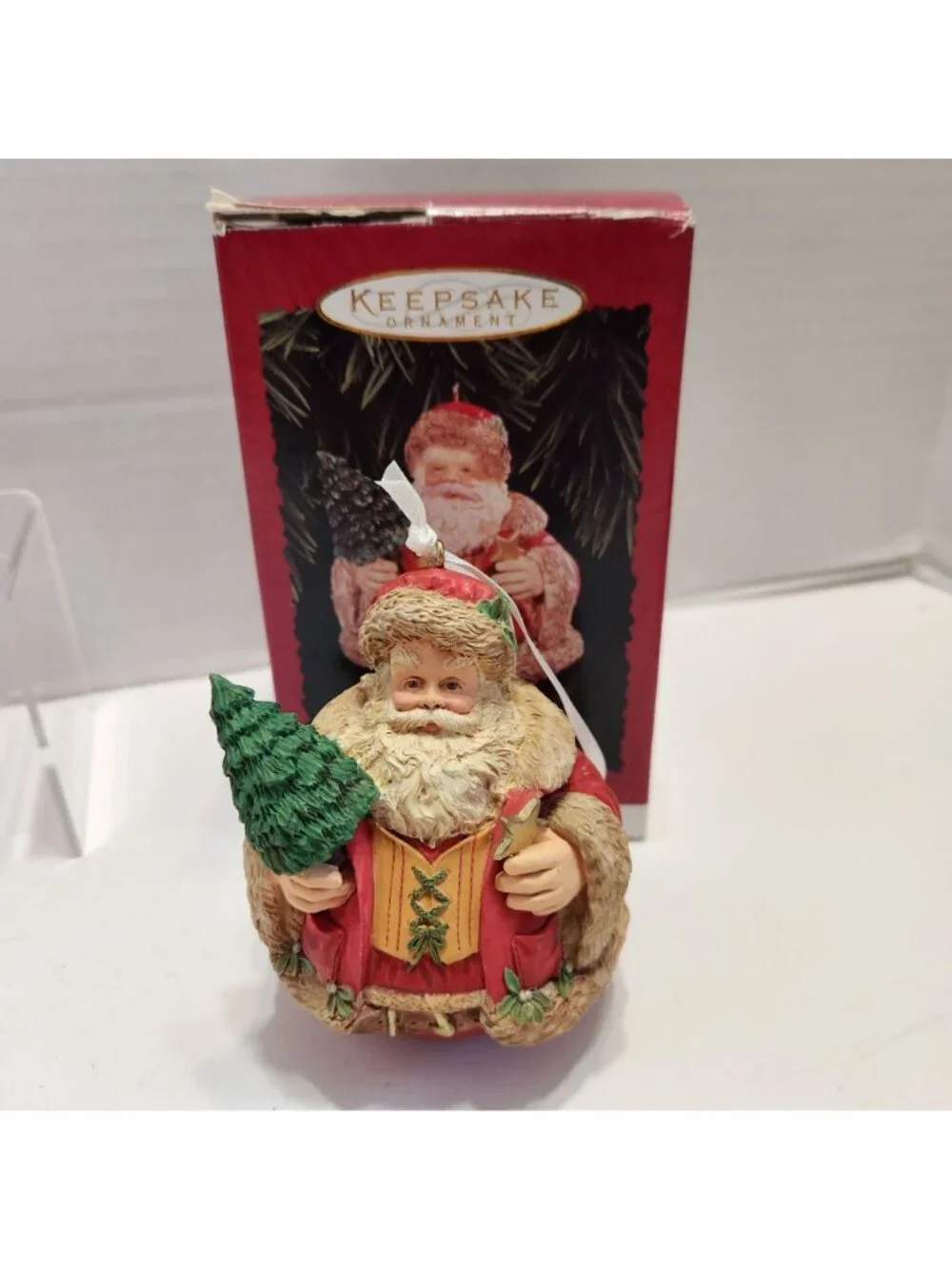 Hallmark Keepsake Ornaments Lot Of 5 Santa Figures Special Edition Collectibles